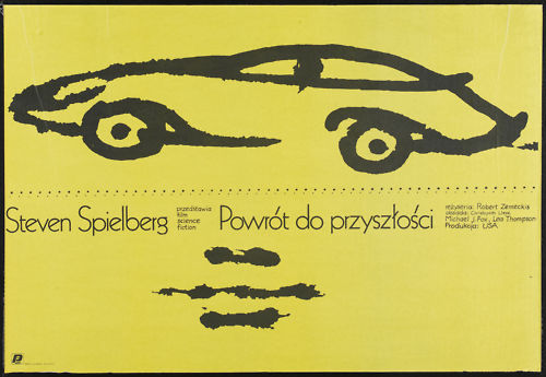 BACK TO THE FUTURE Polish Film Poster