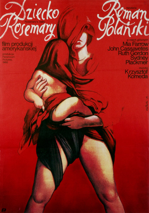 ROSEMARY'S BABY Polish Film Poster